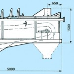 Hydraulic separator for light materials