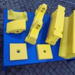 Impact plates for crushers